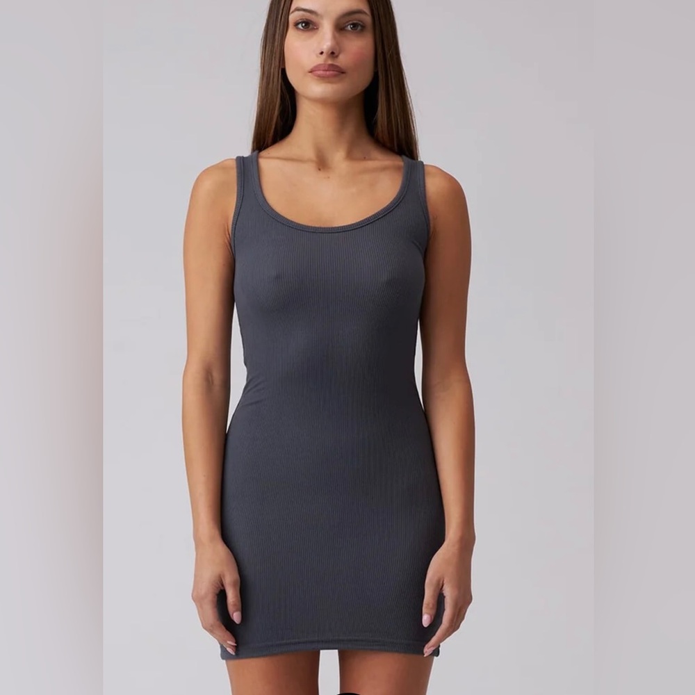 Talentless ribbed tank dress
